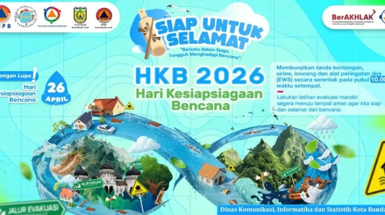 Siap Selamat! Sirine Peringatan Dini Warnai Puncak Hari Kesiapsiagaan Bencana.