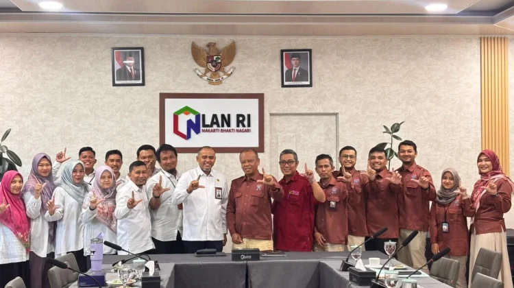 Pusjar SKMK LAN RI dan BKN Aceh Sinergi Bahas Draf Pergub Aceh