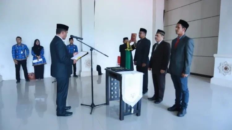 Tiga Administrator Pemkab Aceh Besar Resmi dilantik