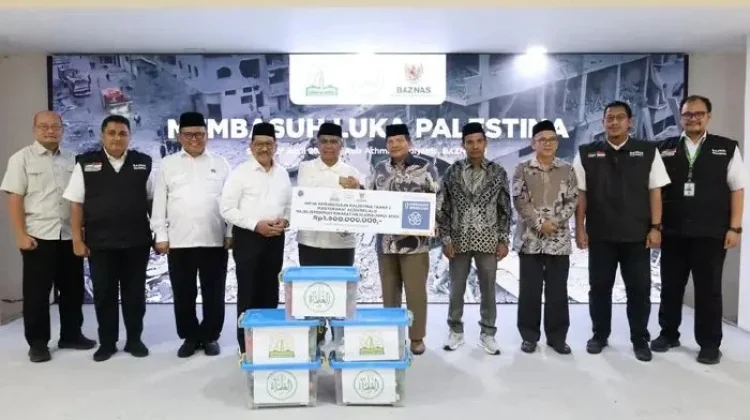 MPU Aceh Salurkan Infak Rp1 Miliar untuk Palestina