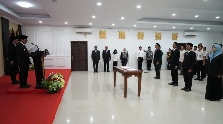 Kemenkum Aceh Resmi Melantik Tiga Notaris Pengganti