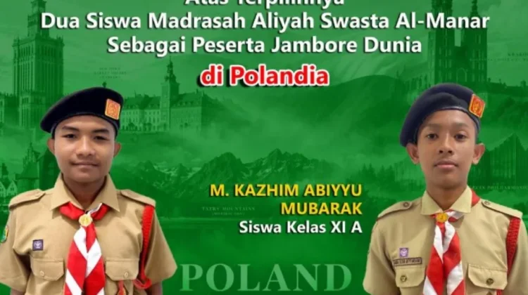 Dua Santri Al Manar Aceh Besar Lolos Seleksi Jambore Dunia Polandia 2027