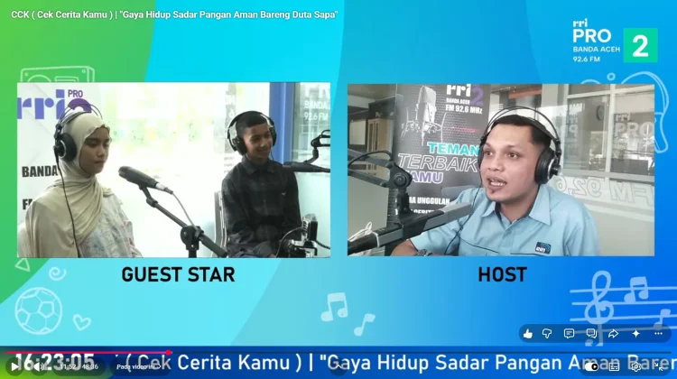 Gaya Hidup Sadar Pangan Aman Bareng Duta Sapa