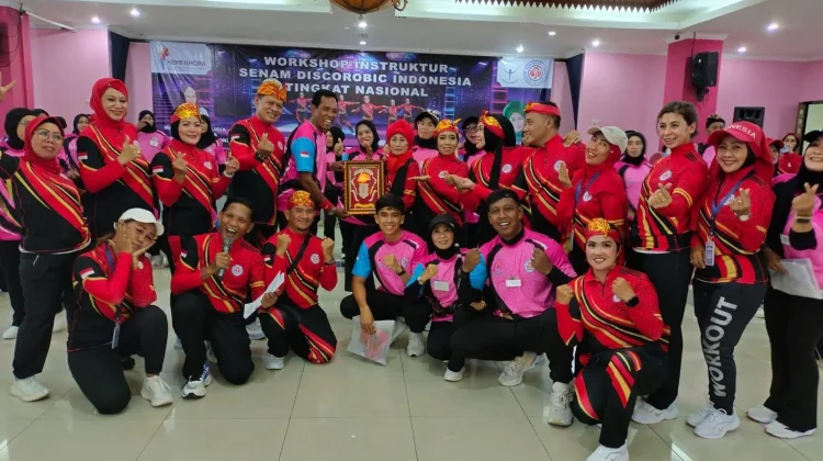 Dua Peserta Aceh Terbaik di Pelatihan Senam Discorobic Tingkat Nasional