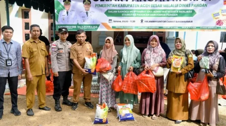 Pemkab Aceh Besar Gelar Pangan Murah jelang Idul Adha