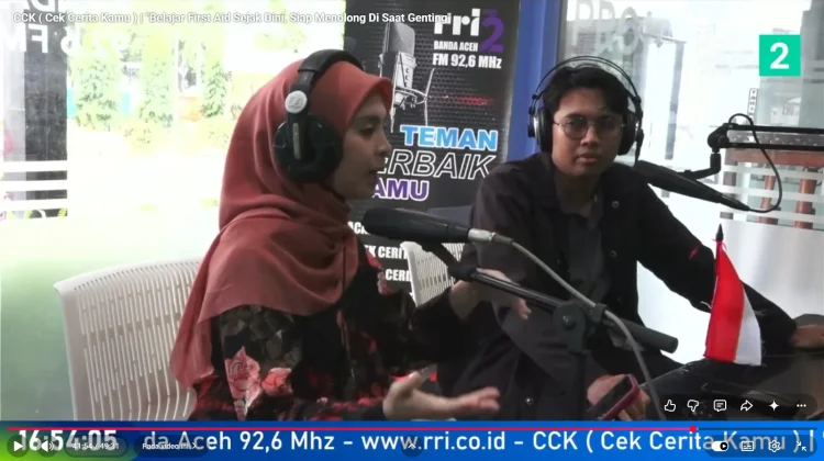 SAFE GEN-A Gencarkan Pelatihan P3K ke Sekolah dan Dayah