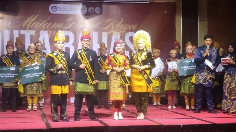 Unggul dari Empat Pasangan, Urfan dan Cici Lestari Jadi Duta Bahasa Aceh 2026