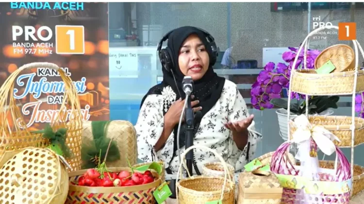 Pengrajin Bambu Aceh Ubah Limbah Menjadi Produk Bernilai
