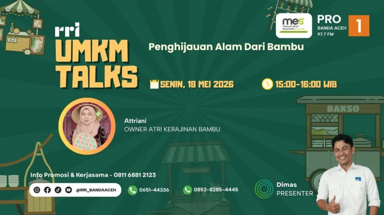 Bambu Jadi Jalan Rezeki dan Pelestarian Alam, Atri Bambu Aceh Tembus Thailand