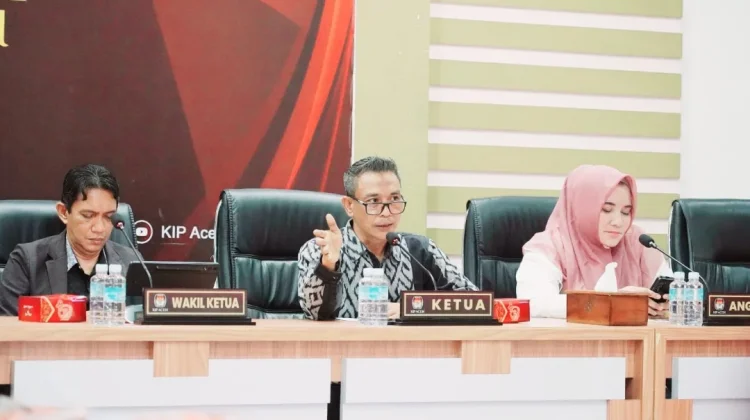KIP Aceh Rakor Simulasi dan Pra Penetapan Daerah Pemilihan