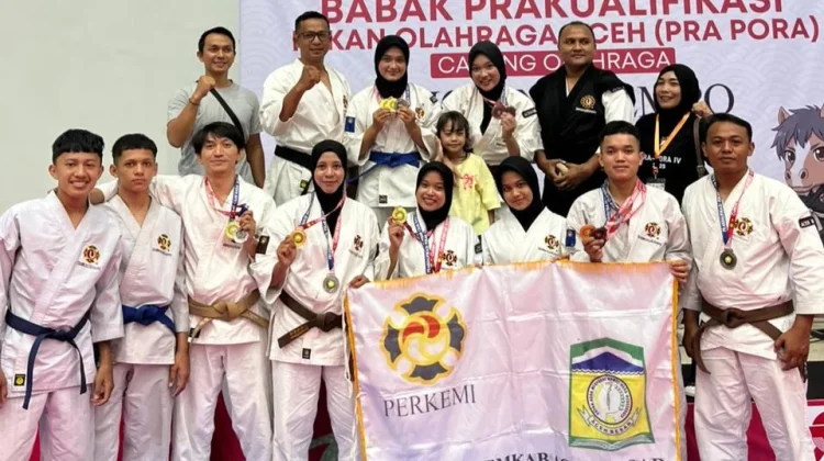 Shorinji Kempo Pra PORA 2026: Aceh Besar Finis di Posisi Kedua