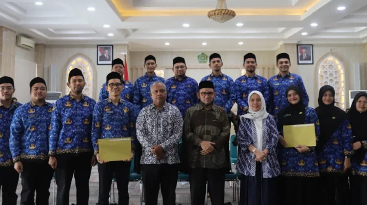 Kemenag Aceh Lantik 668 CPNS Menjadi PNS
