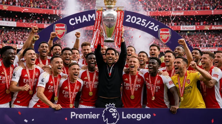 Arsenal Juara Liga Primer Inggris 2025/2026, Akhiri Penantian 22 Tahun