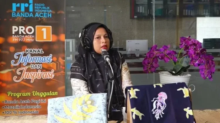 UMKM Si Onija Angkat Motif Pesisir Lampuuk Jadi Produk Kreatif Bernilai Ekonomi