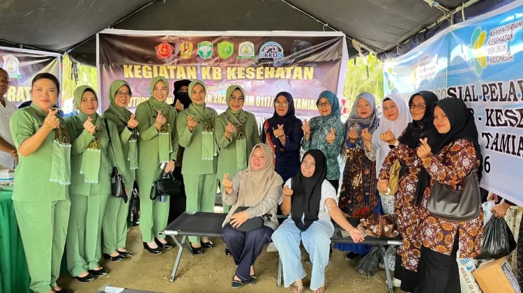 Pelayanan KB TMMD ke-128 dan HUT IBI ke-75 Dorong Kenaikan Akseptor di Aceh Tamiang