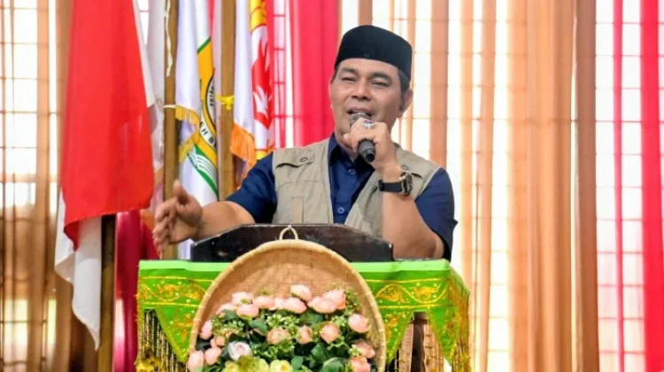 Buka Rakerda KONI, Bupati Aceh Besar Minta KONI Satukan Visi