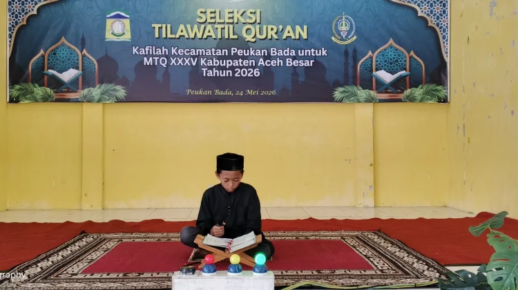 Peukan Bada Gelar Seleksi MTQ Tingkat Kecamatan