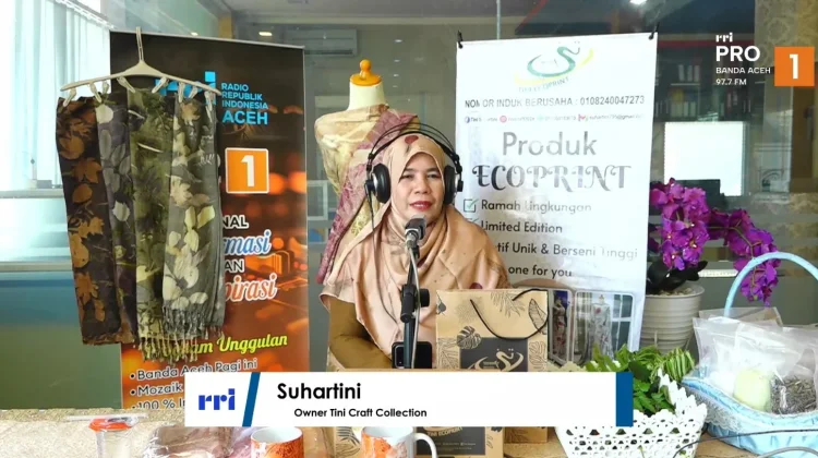 Ecoprint Jadi Media Ekspresi Seni dan Peluang UMKM