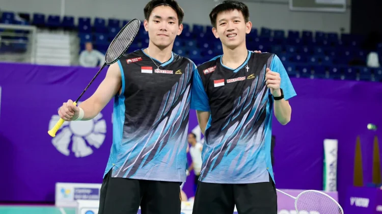 Raymond/Joaquin Mundur dari Singapore Open 2026