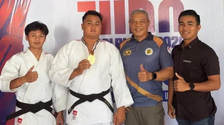 Personel SPN Polda Aceh Raih Medali Emas pada Kejuaraan Judo Kapolri Cup