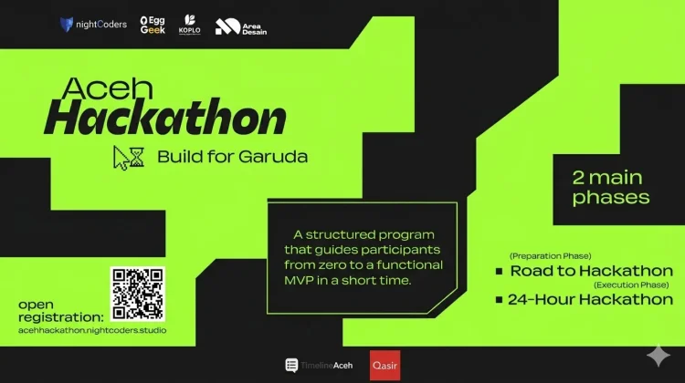Puncak Aceh Hackathon 2026 Digelar 1 Juni di Banda Aceh