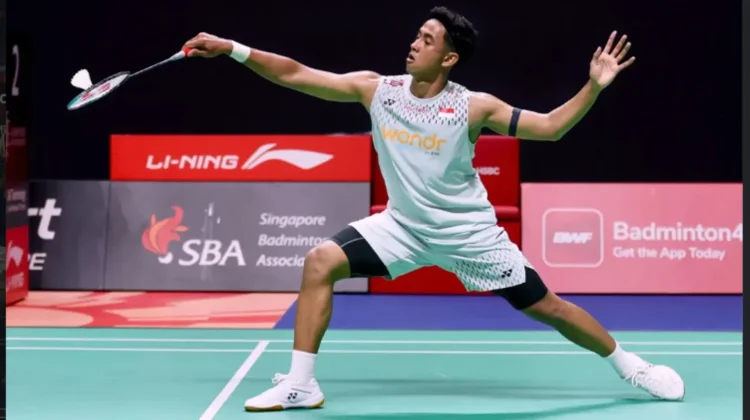 Tumbangkan Wakil Jepang, Alwi Farhan Melaju ke Semifinal Singapore Open