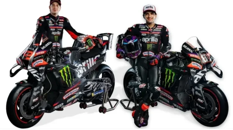 Monster Energy Resmi jadi Sponsorship Aprilia Racing