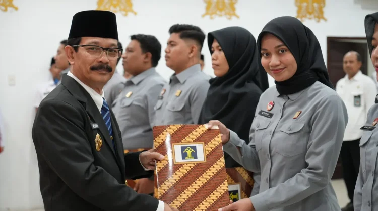 Kakanwil Kemenkum Aceh Ingatkan WBBM pada Pelantikan PNS