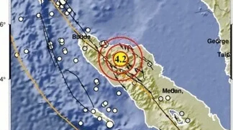 Gempa Magnitudo 4,2 Guncang Bener Meriah