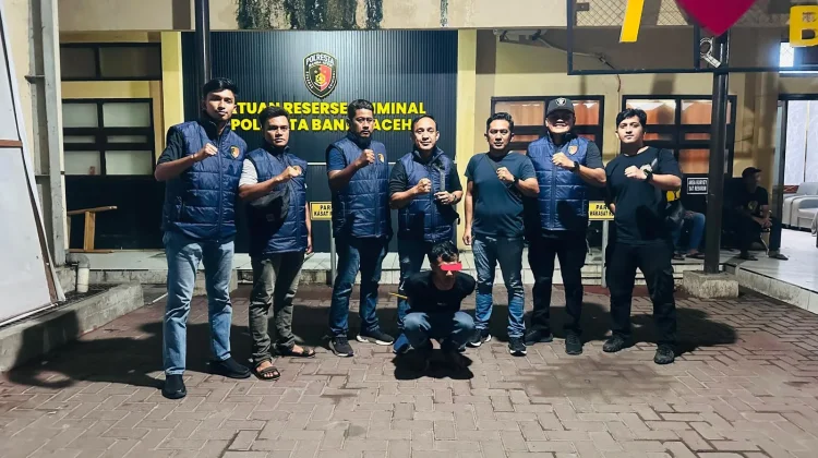 Gasak Uang Belasan Juta, Maling di Banda Aceh Diringkus Polisi