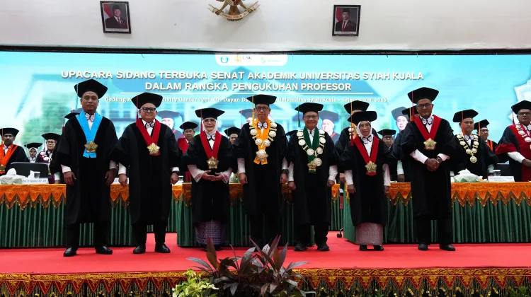 USK Kukuhkan Lima Profesor Baru