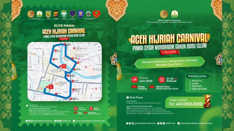 Aceh Hijriah Carnival Ajak Generasi Muda Semarakkan Syiar Islam