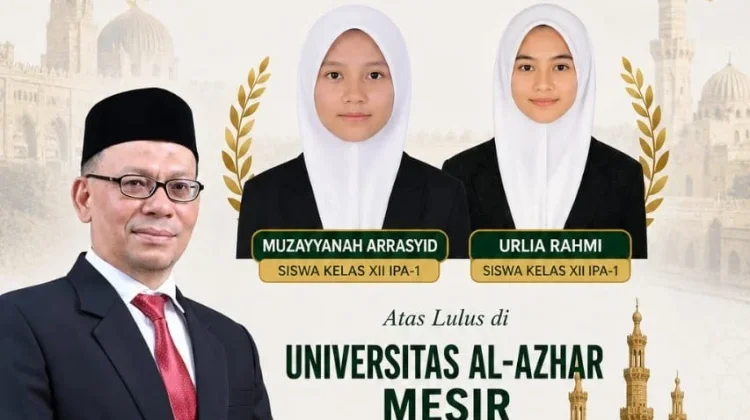 DPRK Apresiasi Siswi SMAS Inshafuddin Lulus Universitas Al-Azhar Mesir