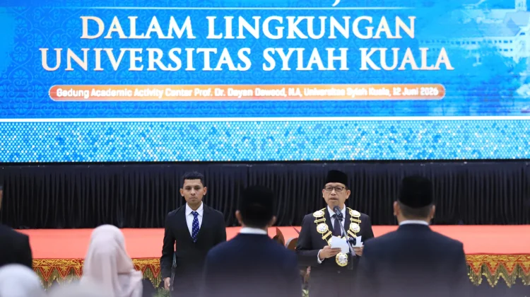 Rektor USK Lantik 11 Pejabat Baru