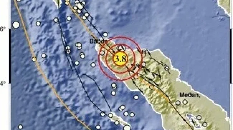 Gempa Dangkal Bermagnitudo 3,8 Guncang Pidie Jaya