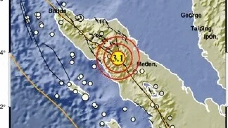 Gayo Lues Diguncang Gempa Darat 3,1 Magnitudo