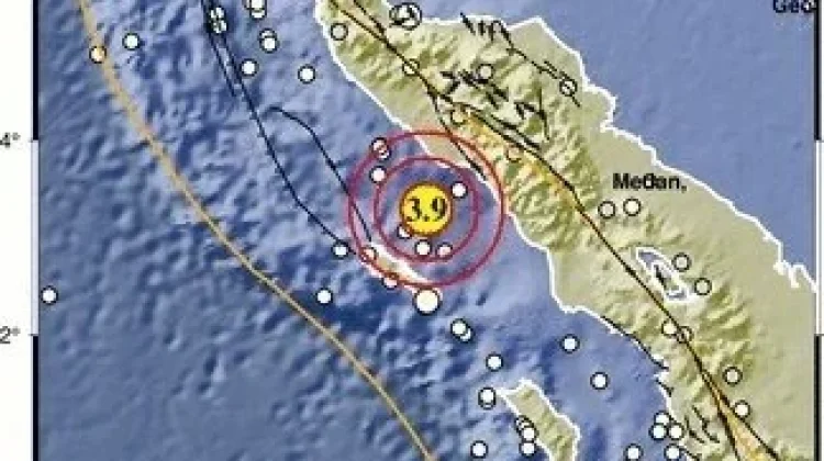 Gempa Magnitudo 4,2 Guncang Aceh Barat, Tidak Berpotensi Tsunami