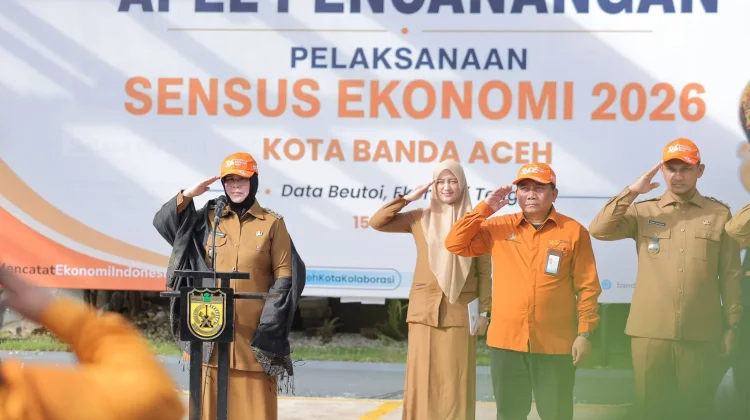 Walkot Banda Aceh Pimpin Apel Pencanangan Sensus Ekonomi