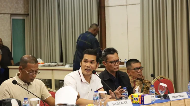 Intens Bahas Revisi UUPA, Pemerintah Aceh Berterimakasih pada Forbes dan DPR Aceh