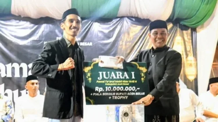 Pemkab Aceh Besar Umumkan Pemenang Pawai 1 Muharram
