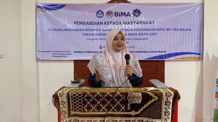 Dosen UTU Kenalkan Model LiBANG-Keluarga di Gayo Lues