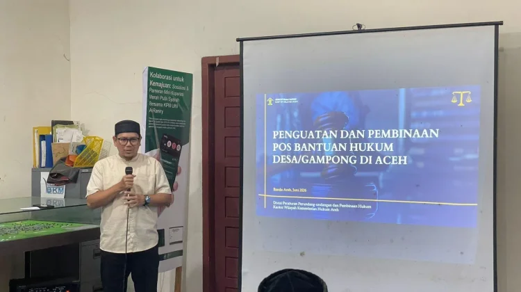 Kementerian Hukum Aceh Harmonisasi Qanun Ketertiban Desa