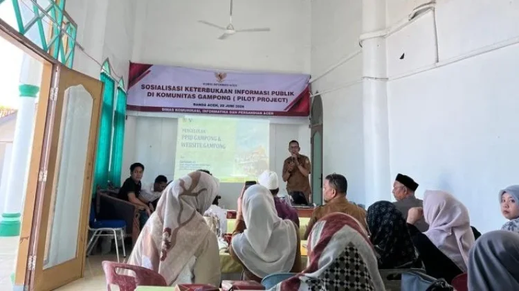 Diskominfotik Banda Aceh Dorong Penguatan PPID dan Website Desa