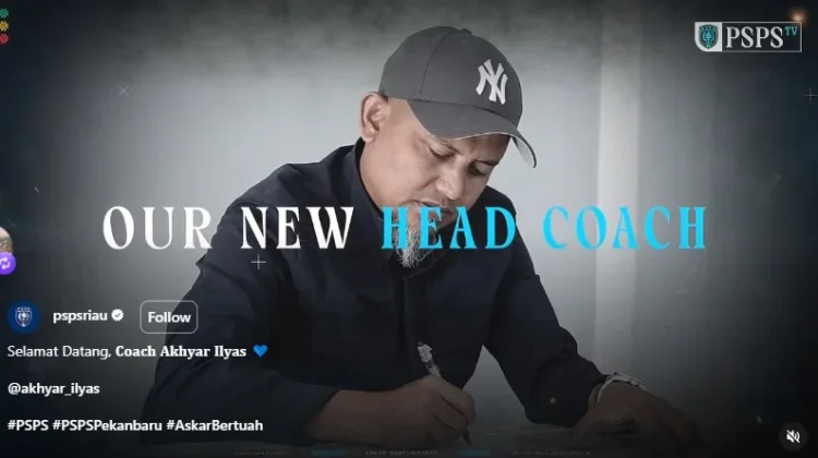 Akhyar Ilyas Resmi Tangani PSPS Pekanbaru untuk Musim 2026/2027