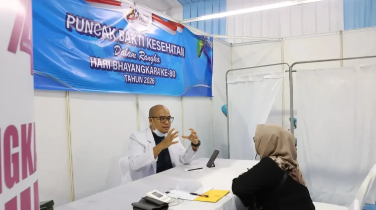RS Bhayangkara Pusdokkes Polri Laksanakan Bakti Kesehatan