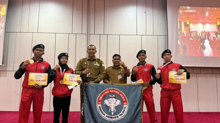 SMATIKA Aceh Juara Umum O2SN SMA Kota Banda Aceh