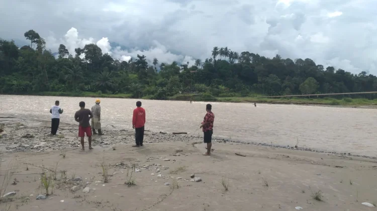 Kodim 0108/Aceh Tenggara Kebut Pembangunan Jembatan Gantung