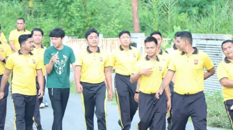 Polres Aceh Jaya Semarakkan Hari Bhayangkara