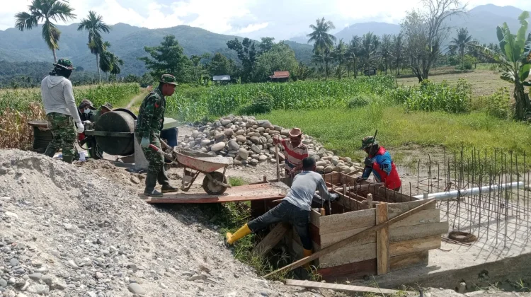 Pembangunan Jembatan Gantung di Aceh Tenggara Capai Progres 34 Persen