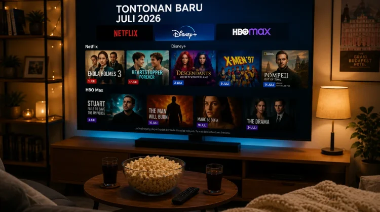 Deretan Film dan Serial yang Tayang di Platform Streaming Sepanjang Juli 2026